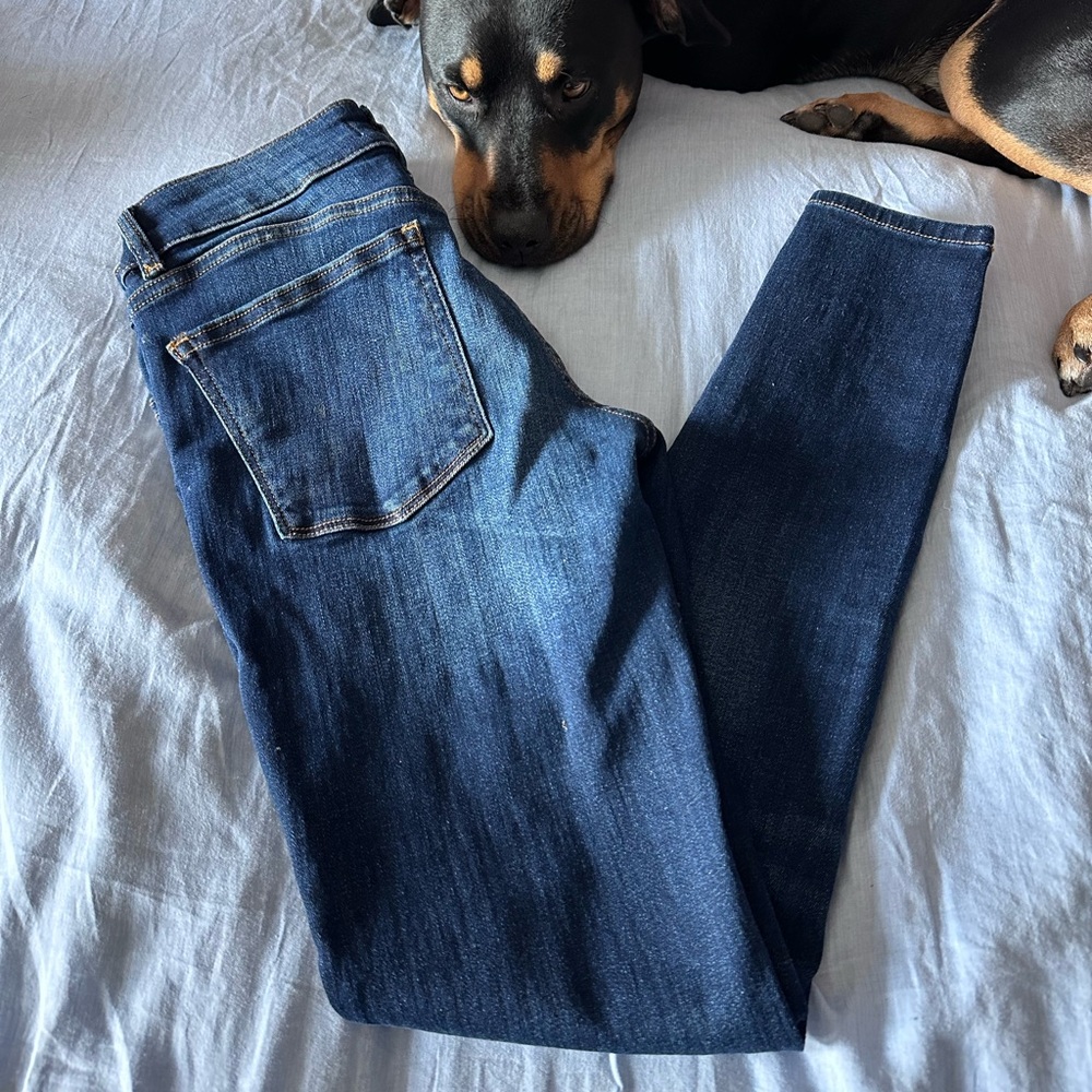 DL1961 jeans. Doggie not included.